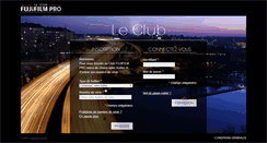 Desktop Screenshot of club-fujifilm-pro.fr